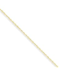 10K Yellow Gold 24in .8mm Lite-Baby Rope Chain. Gold Wt- 1.07g.