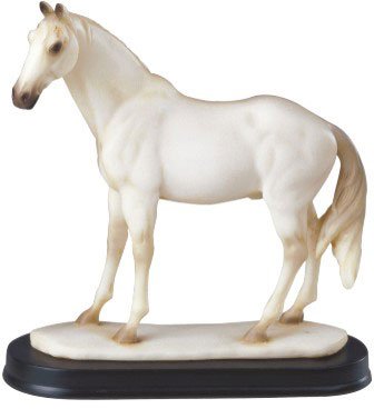 Horses Collection White Horse Figurine Decoration Decor Collectible
