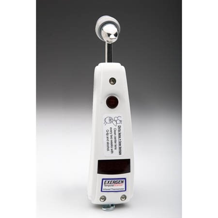 Exergen Corp Temporalscanner Temporal Artery Thermometer Wall Mount W/ Cap Dispenser