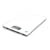 Salter Large ultra slim glass platform electronic kitchen scale white