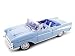 1957 Chevrolet Bel Air Convertible Blue Diecast Model 1:18