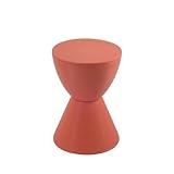 ITALMODERN Sasha Dining Plastic Stool in Melon Color