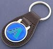 Arizona Diamondbacks Leather Keychain
