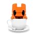 Orange Tea - A Tangerine Dream Lunartik in a Cup of Tea Vinyl Figure_s-1