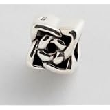 Pandora Trollbeads Fit 925 Sterling Silver Bead - Flower Crown Compatible with Pandora, Troll, Biagi, Chamilia Bracelets Compatible with Pandora, Troll, Biagi, Chamilia Bracelets