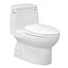 TOTO MS874114SG-01 Carlyle Elongated One Piece Toilet with Sanagloss, Cotton White