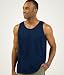Gecko Collection Herren Tank Top mit UV-Schutz. Mit dezentem Gecko Druck. Black Gr.S