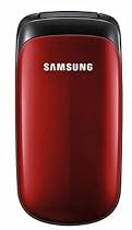Samsung E1150 Handy (extralange Akkulaufzeit) ruby-red