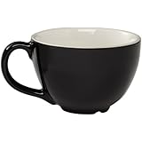 Rattleware 6-Ounce Cremaware Cup, Black, 6-Pack
