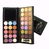DIARY COLOR COMPACT 36 EYESHADOWS ELEGANT TAKE OUT KIT WITH LEATHER CASE