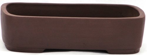 BuyBonsai's Bonsai Pot 11 Unglazed Rectangle