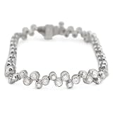 Diamond 18k White Gold Tennis Bracelet