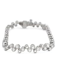 Diamond 18k White Gold Tennis Bracelet