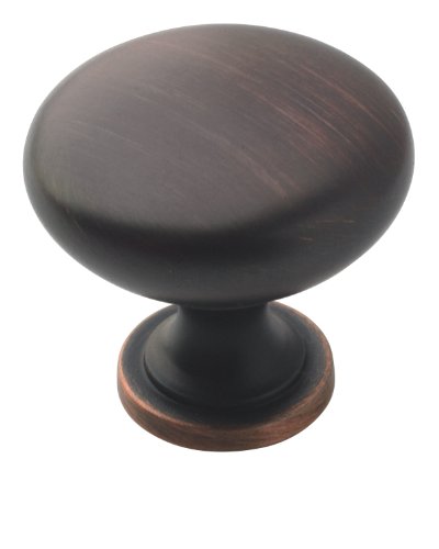 Amerock TEN53005-ORB Knob, Oil Rubbed Bronze, 1-1/4-Inch, 10-Pack