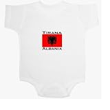 Tirana, Albania Baby Ultrasoft Onesie