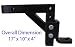 Universal Trailer Drop Ball Mount Hitch Receiver