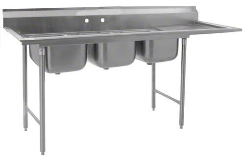 Eagle 412-16-3-24R 80 Three-Compartment 412 Series