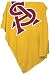 Arizona State University Sweatshirt Blanket - Gold