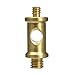 Promaster SHORT SPIGOT 1/4-20M TO 3/8M - BRASS