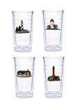 Tervis Tumblers - Lighthouse - Assorted - 16 oz Tumbler - set of 4 - B000Z4EVQK