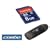 Sandisk 8gb Sdhc Sd Memory Card with Adapter + Black USB Memory Card Reader for Canon Powershot Digital Camera
