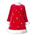 Bonnie Jean Toddler Girls Clothes Red Snowflake Christmas Dress 3T