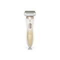 Philips HP6370/00 Ladyshave Double Contour, Akku, Wet & Dry, Trimmer- und Bikini-Aufsatz