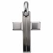Stainless Steel Devoted Cross Pendant