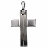 Stainless Steel Devoted Cross Pendant