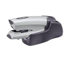 Swingline Cordless Rechargeable Electric Stapler in Silver (S7048201A) by Swingline