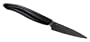 Kyocera Revolution Series 3-1/7-Inch Paring Knife, Black Blade