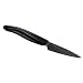Kyocera Revolution Series 3-1/7-Inch Paring Knife, Black Blade