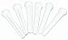 Retro Parts RP410W White Plastic Bridge Pins 6pk Electric Guitar Part