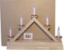 LED 5 LIGHT BATTERY OPERATED CANDLE ARCH - CASE PACK OF 4