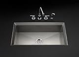 KOHLER K-3387-NA Poise Undercounter Single-Basin Kitchen Sink