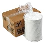 Lightweight uncoated Disposable Paper Plates, 6" Diameter, White, 1000/Carton DXS702622WNP6