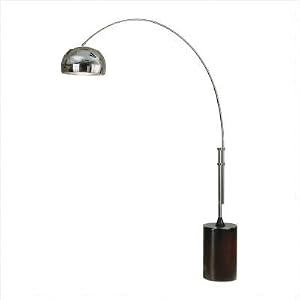Chrome Arc Adjustable Floor Lamp