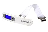【Libra.Cx】ブルーLEDバックライト ラゲッジスケール/電子吊り下げはかり/デジタルスケール/ベルト式/スーツケースの計量【ＭＡＸ50Kg】