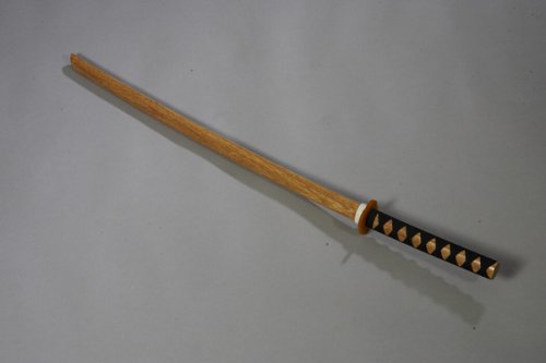 Bokken rot mit schwarzem Griffband 101 cm