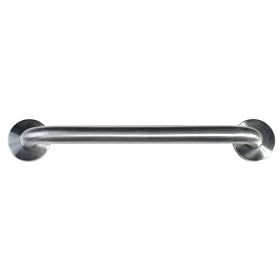 Cosco Standard Grab Bar- Silvertone (24")