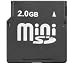 Dane Elec DA-SDM-2048-R 2GB Mini Secure Digital Card