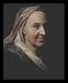 Balthasar Denner (Portrait of an old woman) Framed Art Poster Print - 11 X 17
