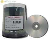 Taiyo Yuden/JVC 80m Silver inkjet in Cake Box - 100 Count