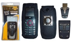 ArmorCase Ballistic Nylon Series Heavy Duty Black Case Fits Sprint, Nextel, SouthernLINC, i335 Cell Phones Heavy Duty Belt Clip And 3" Loop Included