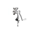 Moulin inox � pavot, lin manuel JUPITER