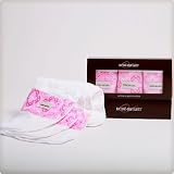 Bebe au Lait Shrine Pink Burp Cloth 3 Pack