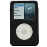 UNIEA U-Suit Leather Case for iPod Classic 80GB (Napa Black Color)