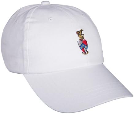 Beta Theta Pi Fraternity Crest Cap - White