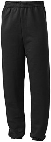 Clique Basics Big Boys Comfortable Pocket Fleece Pant, Jet Black, Medium