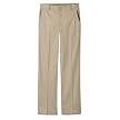 Juniors' Uniform Flat Front Trouser Pant - Dark Navy